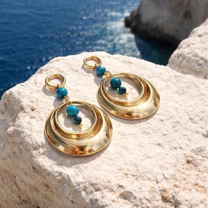 Boucles d'oreilles créoles  Mily