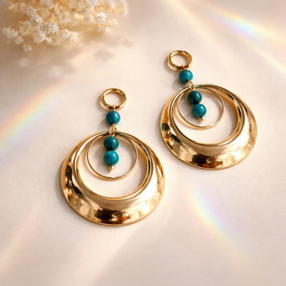 Boucles d'oreilles créoles  Mily