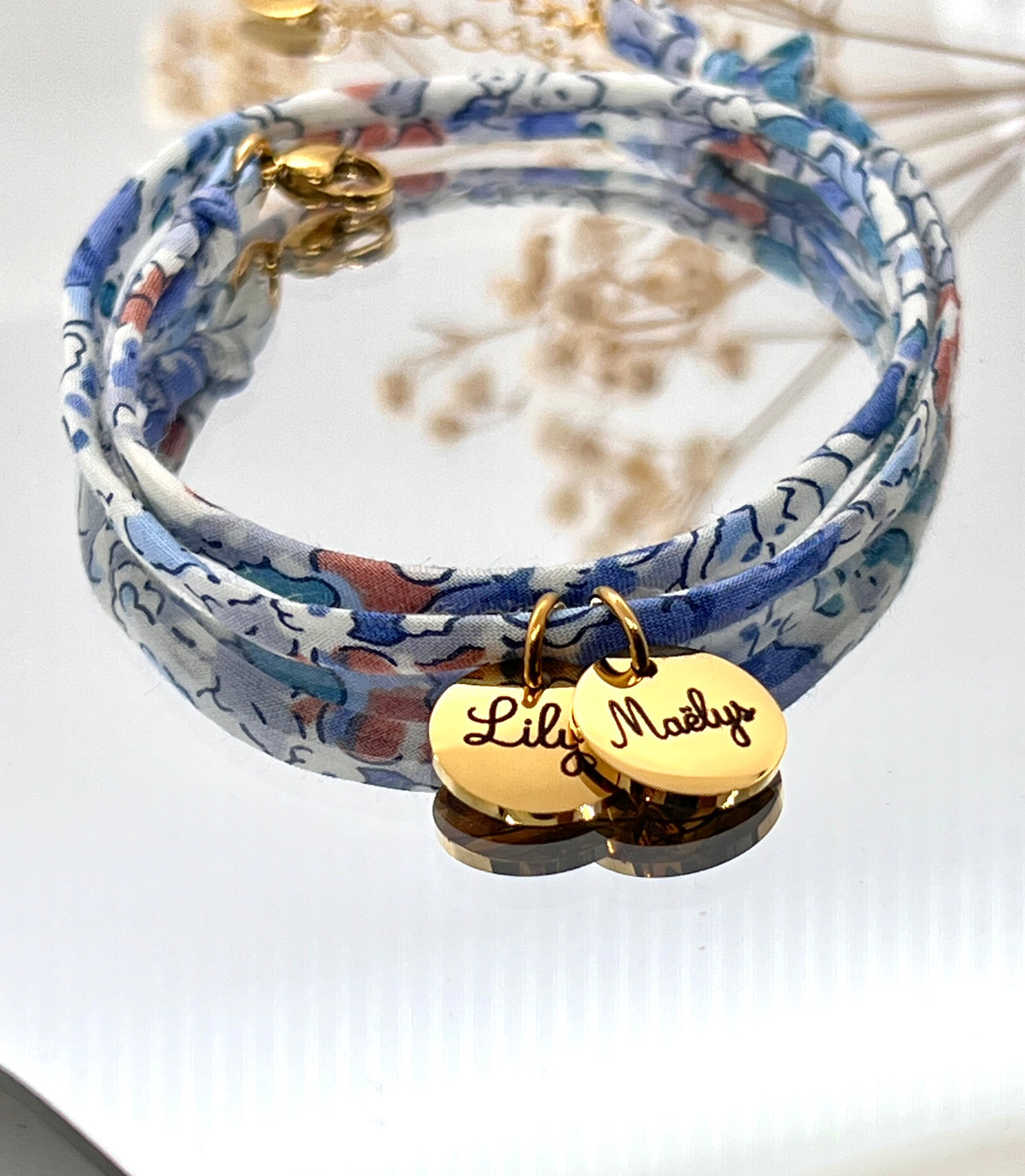 Bracelet en cordon liberty, Inaya