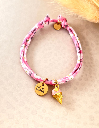 Bracelet en cordon liberty, Sweet
