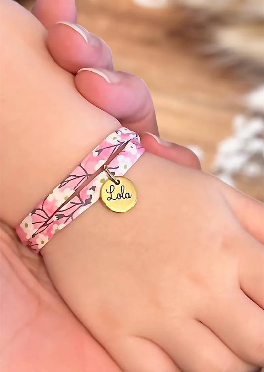 Bracelet en cordon liberty, Alicia