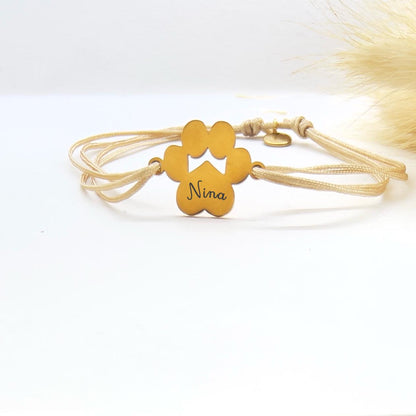 Bracelet empreinte - bracelet empreinte chien , chat